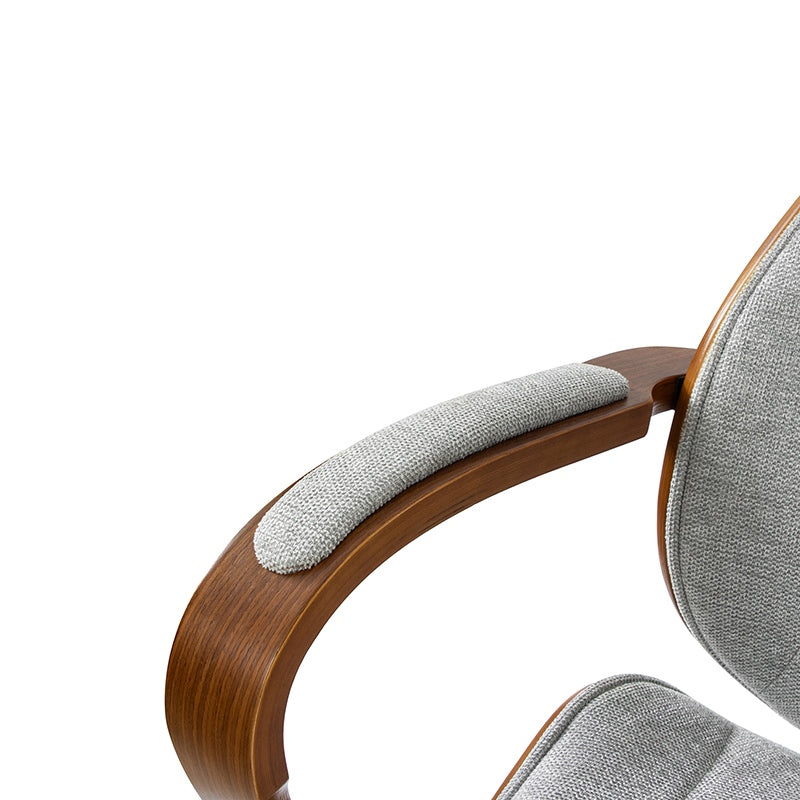 Amparo Adjustable Ergonomic Office Chair with Padded Arms