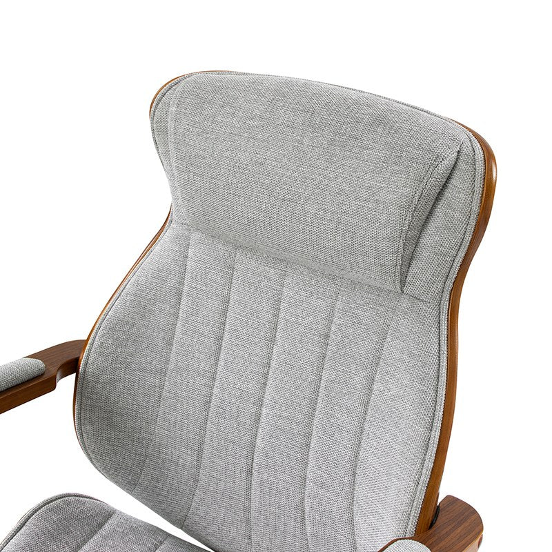 Amparo Adjustable Ergonomic Office Chair with Padded Arms