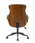 Amparo Adjustable Ergonomic Office Chair with Padded Arms