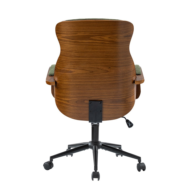 Amparo Adjustable Ergonomic Office Chair with Padded Arms