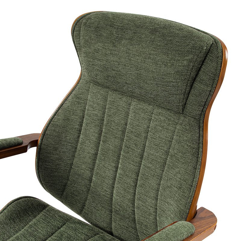 Amparo Adjustable Ergonomic Office Chair with Padded Arms