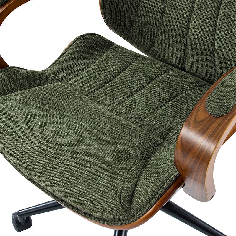 Amparo Adjustable Ergonomic Office Chair with Padded Arms