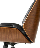 Linzy Genuine Leather Office Chair