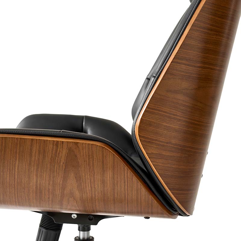 Linzy Genuine Leather Office Chair