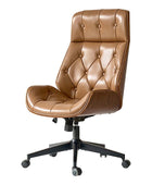 Linzy Genuine Leather Office Chair