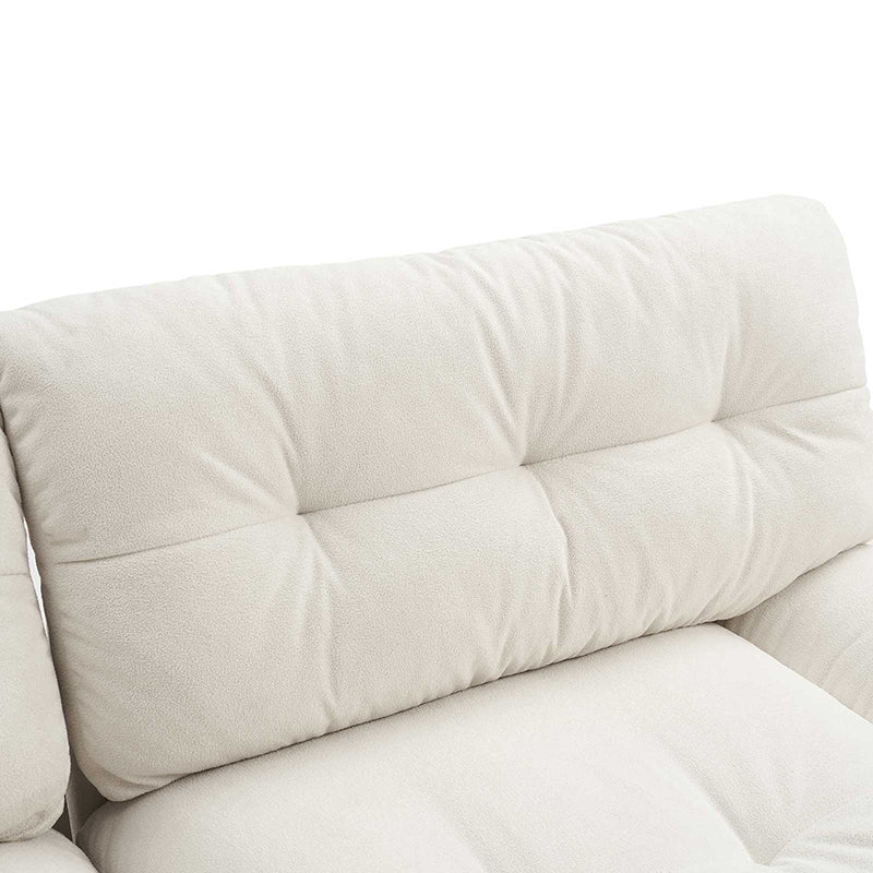 Hilario Loveseat with USB-C Ports Tufted Design