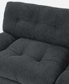 Hilario Loveseat with USB-C Ports Tufted Design