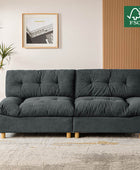 Hilario Loveseat with USB-C Ports Tufted Design