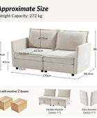 Victoria Modular Sectional Sofa with Storage