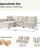 Victoria Modular Sectional Sofa with Storage