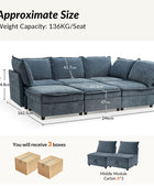 Victoria Modular Sectional Sofa with Storage