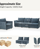 Victoria Modular Sectional Sofa with Storage
