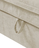 Miriam Sectional Sofa with Storage, Tabletop, Cup Holders & USB Ports