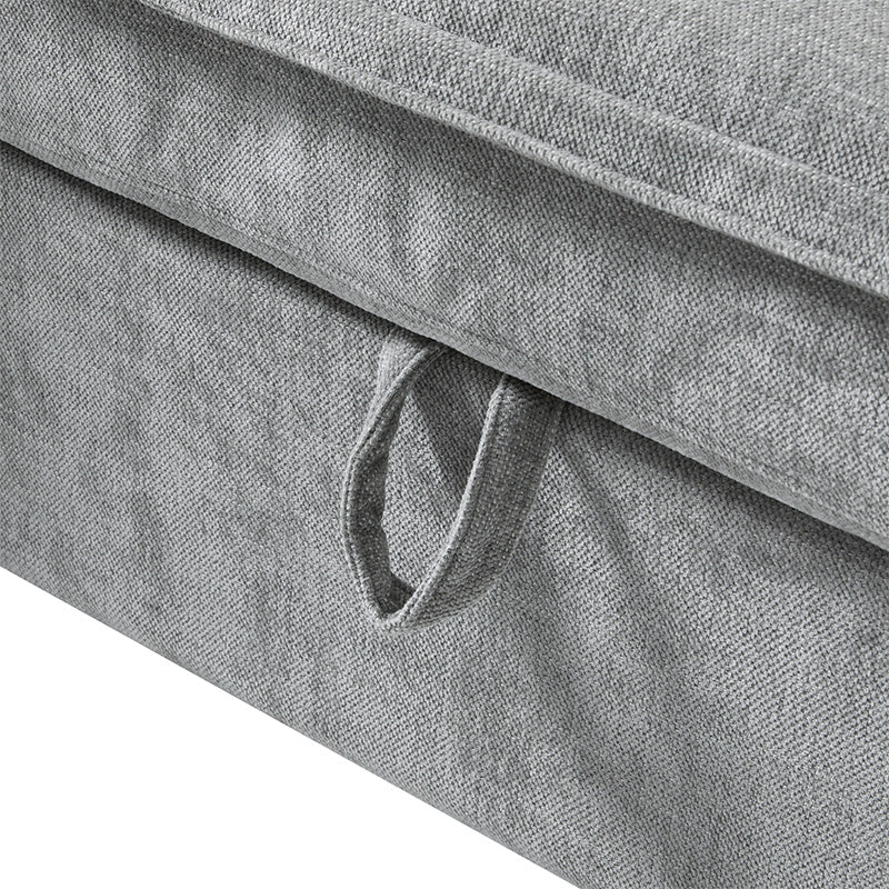 Miriam Sectional Sofa with Storage, Tabletop, Cup Holders & USB Ports