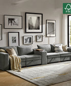 Miriam Sectional Sofa with Storage, Tabletop, Cup Holders & USB Ports