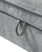 Miriam Sectional Sofa with Storage, Tabletop, Cup Holders & USB Ports