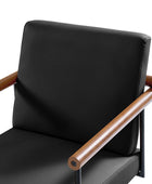 Aurora Office Chair with Solid Wood Armrests