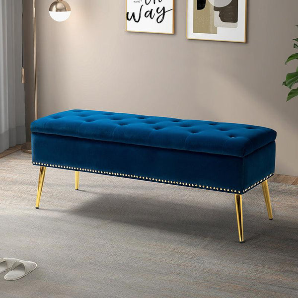 Lenore Upholstered Storage Bench - Hulala Home