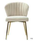 Aruna Velvet Chair - HULALA HOME