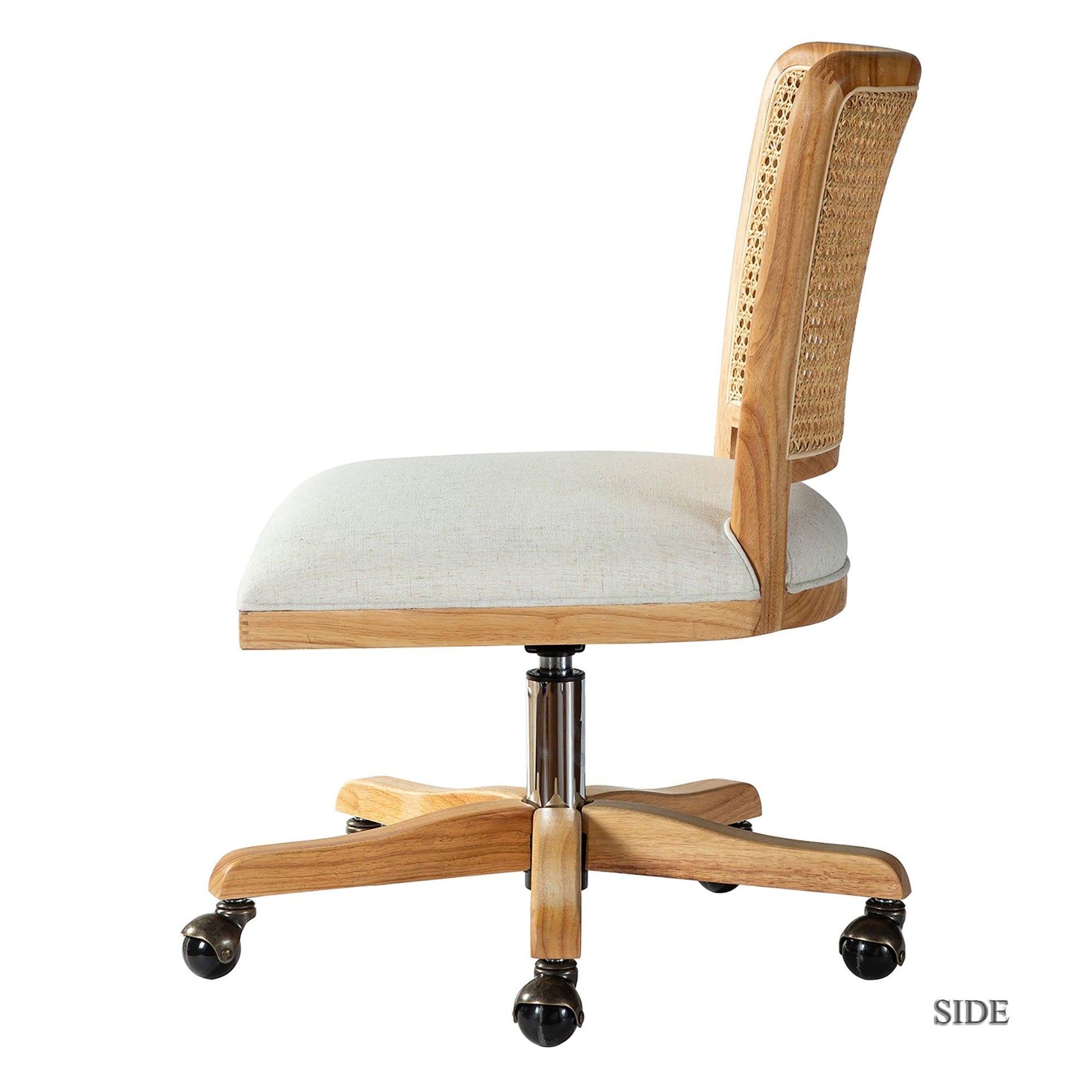 Blanca Cane Task Chair - Hulala Home