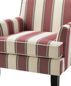 Bradley Modern Classic Armchair with Nailhead Trim