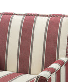 Bradley Modern Classic Armchair with Nailhead Trim