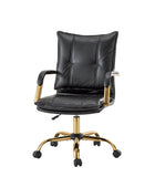 Michele Vegan Leather Adjustable Task Chair
