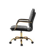 Michele Vegan Leather Adjustable Task Chair