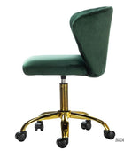 Chandra Velvet Office Chair - HULALA HOME