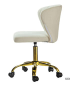 Chandra Velvet Office Chair - HULALA HOME