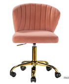 Chandra Velvet Office Chair - HULALA HOME