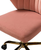 Chandra Velvet Office Chair - HULALA HOME