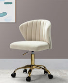 Chandra Velvet Office Chair - Hulala Home