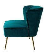 Bariana Velvet Mid-Century Modern Upholstered Loveseat
