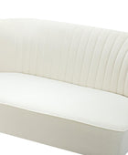Ainhoa Velvet Loveseat with Hairpin Legs - HULALA HOME