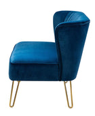 Ainhoa Velvet Loveseat with Hairpin Legs - HULALA HOME