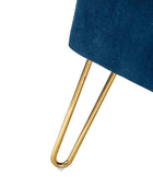 Ainhoa Velvet Loveseat with Hairpin Legs - HULALA HOME