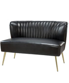 Agnes Vegan Leather Loveseat - HULALA HOME