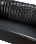 Agnes Vegan Leather Loveseat - HULALA HOME